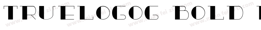 TrueLogoG Bold RKSJ字体转换